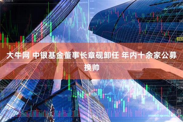 大牛网 中银基金董事长章砚卸任 年内十余家公募换帅